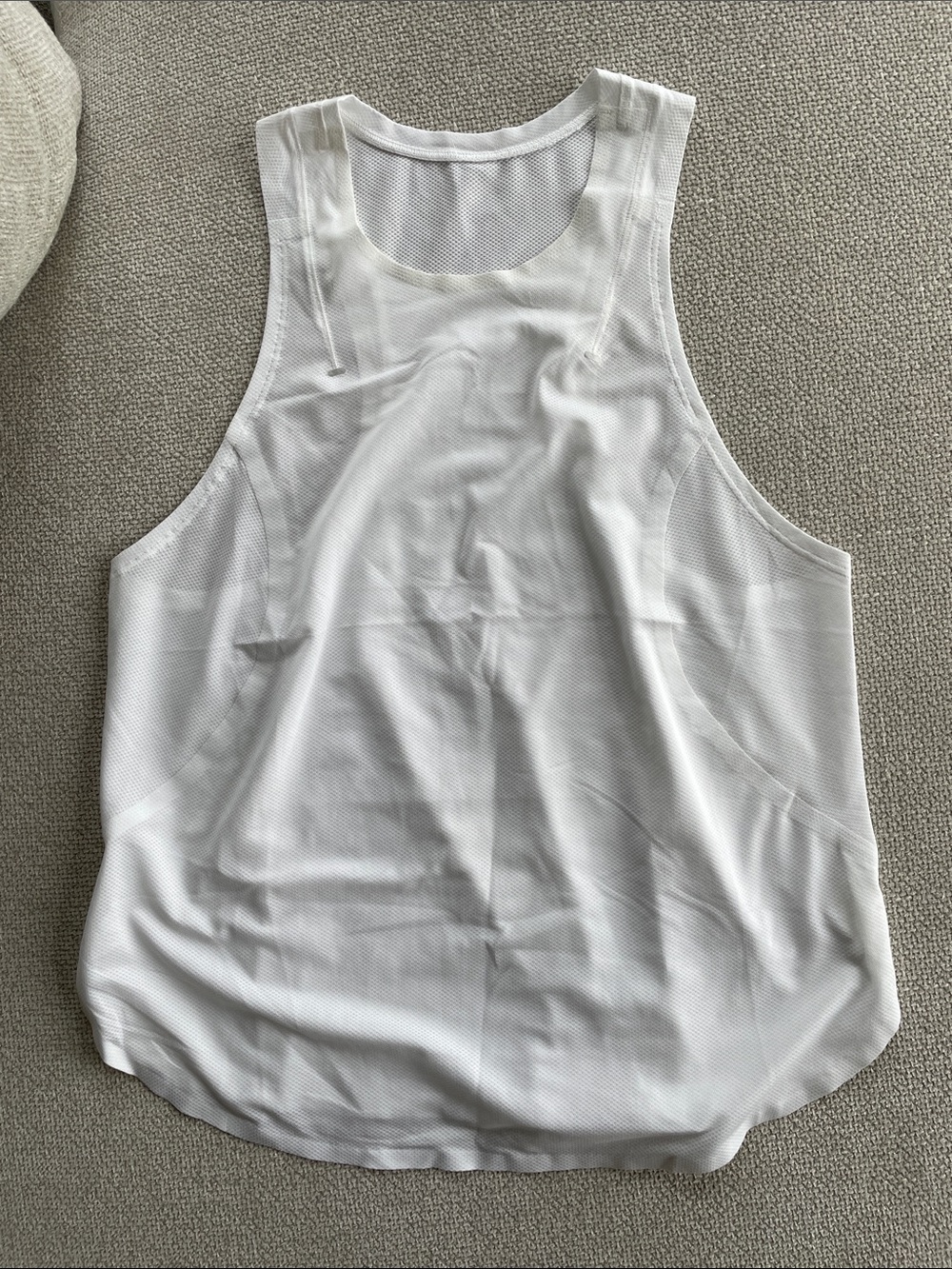 lululemon Running Tank in white
